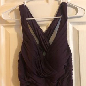 Purple David’s Bridal Dress